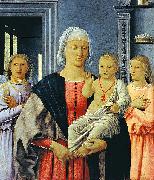 Piero della Francesca Madonna di Senigallia oil on canvas